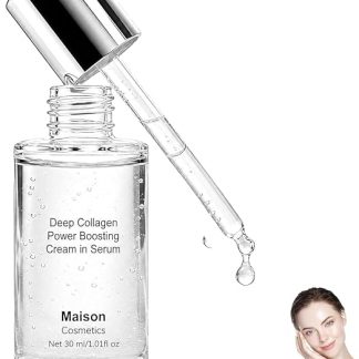 Антивозрастная сыворотка Maison Deep Collagen с гиалуроновой кислотой – впитывается, интенсивно увлажняет, заметно уменьшает морщины (1 шт.)