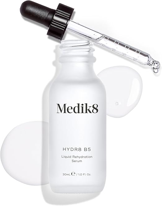 Medik8 Hydr8 B5 - жидкая увлажняющая сыворотка с гиалуроновой кислотой - регенерирует, разглаживает и придает коже упругость - идеально подходит для нормальной и чувствительной кожи - 30 мл