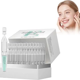 Одноразовая сыворотка для обновления кожи с коллагеном – 30 одноразовых ампул с ультраувлажняющей формулой, антивозрастная сыворотка для сияющей кожи лица, гиалуроновая кислота и коллаген для интенсивного ухода.