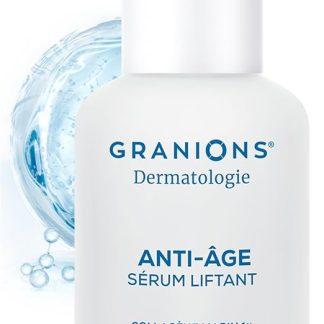 GRANIONS Антивозрастная сыворотка для лица – коллаген и гиалуроновая кислота + ниацинамид, экстракт овса – Уход за кожей с морским коллагеном против морщин – дерматологически протестированная, лифтинг-сыворотка против морщин 30 мл