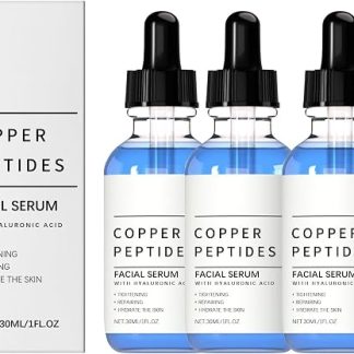 Антивозрастная сыворотка GHK-Cu Peptide для макияжа с гиалуроновой кислотой - Антивозрастная сыворотка для волос, бережно воздействующая на кожу, делающая ее мягкой и эластичной (3)