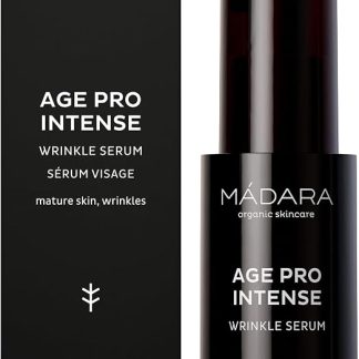 MÁDARA AGE PRO Интенсивная антивозрастная сыворотка против морщин 30 мл - высокоэффективная антивозрастная сыворотка с гиалуроновой кислотой для видимого лифтинга и придания коже молодого сияния, дерматологически протестирована.