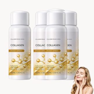 Спрей De Collagène Raffermissant, Brume De Sérum De Collagène Pour Le Visage Et Le Corps, Soins De La Peau Reulpants Et Raffermissants, Brume Hydratante Hydratante Anti-age и Absorb. (5 шт.)