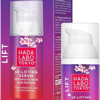Сыворотка для лица Hada Labo Tokyo Lift 3D Lifting Facial Serum для повышения упругости кожи и омоложения, 30 мл.