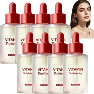 Сыворотка с витамином С для макияжа - Сыворотка Anti-Age Favorise le Collagène and L'Elasticité - Corrige les taches пигментные волосы с гиалуроновой кислотой и витамином Е - Pour un teint radieux