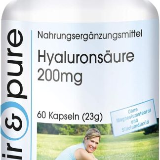 Fair & Pure® - Гиалуроновая кислота 200 мг, высокая доза - 60 капсул