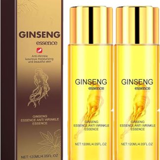 Антивозрастная сыворотка с женьшенем - Juelreou Ginseng Essential Water and Extraction Fluid, антивозрастная сыворотка и крем-масло против морщин, глубокое увлажнение, уменьшает мелкие морщины, подходит для всех типов кожи (2 шт.)