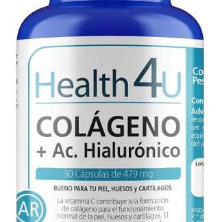 H4U Коллаген + Соляная кислота 30 капсул по 595 мг. Товары для здоровья и личной гигиены.