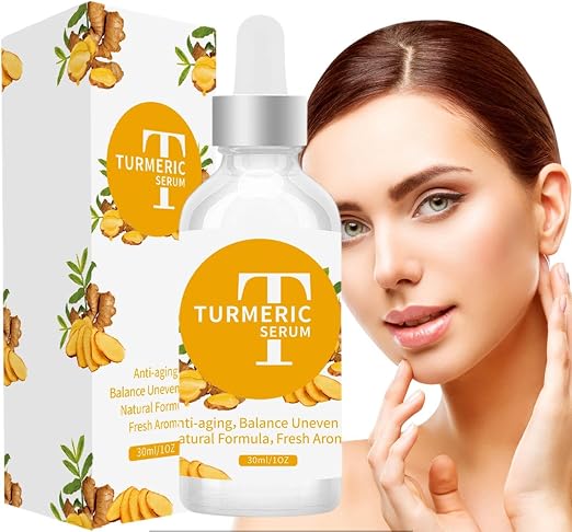 Correcteur de taches brunes - Huile éclaircissante nourrissante au curcuma pour les taches brunes - Масло для ухода за кожей лица équilibre la peau terne et sèche