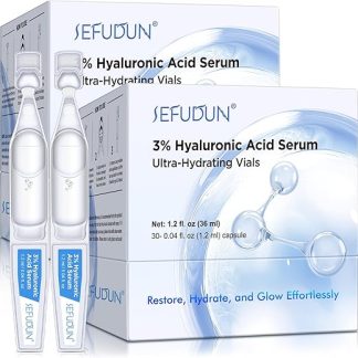P-Beauty Sérum hyaluronique 3% - Sérum Visage à l'acide hyaluronique en ampoules - Интенсивное увлажнение, уменьшение морщин, антивозрастной эффект и шелушение - Ampoules de sérum à l'acide hyaluronique - (2