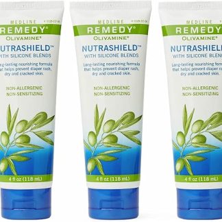 Medline Remedy Nutrashield, защита кожи, смягчает потрескавшуюся кожу, идеально подходит для сухой, оголенной кожи, 113 г (упаковка из 3 шт.)