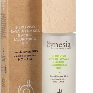 Сыворотка Lumaca Pura Viso Bava с 90% органической гиалуроновой кислотой, сертифицирована L'Unico как полностью органическая, против морщин, регенерирующая и увлажняющая, для женщин и мужчин, произведено в Италии, 30 мл.