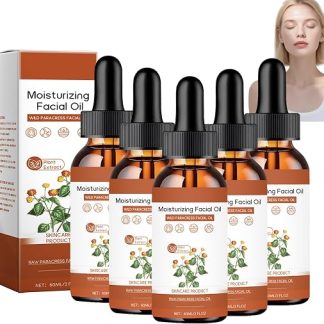Wild Parakresse Лот из 5 шкурок для лица - Améliore l'éclat de la peau - Huile Hydratante для лица - Nourrit et lisse les rideules - Hydratante - Sérum pour le Visage - Pour la plupart des