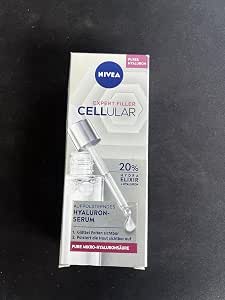NIVEA Cellular Expert Filler Hyaluron Replumping — легкая и быстро впитывающаяся сыворотка с гиалуроновой кислотой и эликсиром Hydra Elixir, антивозрастной уход за лицом для разглаживания морщин (30 мл)