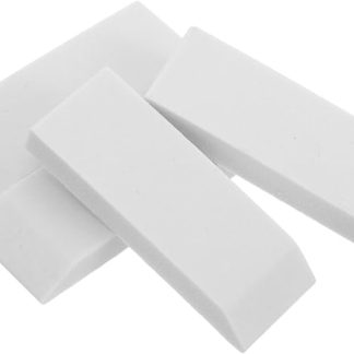Gomma per Pulire Rubinetti Cucina e Bagno 4 Pezzi Azione Abrasiva Delicata Potere Versatile per Rimuovere Incrostazioni e Macchie