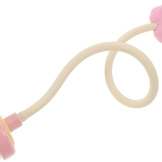 FOMIYES Supporto Porta Lavatrice a Carica Frontale Fermo Stabile a Forma di Fiore Rosa, Accessorio Rimovibile per Sportello Lavatrice, Ventilazione Antiodore per Lavanderia Domestica
