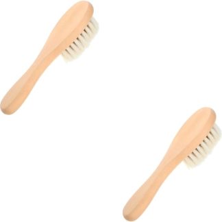 2 Pieces for Washing Clothes with Soft Bristles Tool for Delicate Fabrics Reusable Tool for Stubborn Stains on and Linen for Home Clothes
