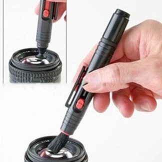Pulitore per fotocamera con spazzola morbida, efficace per rimuovere polvere e impronte digitali, per binocoli, telescopi, ingranaggi ottici, design compatto