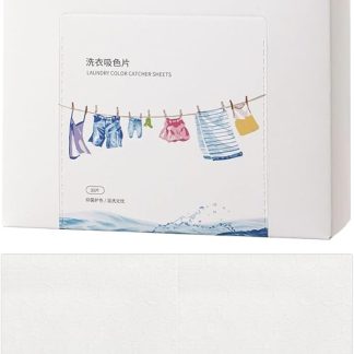 Color Catcher – 30 Sheets Anti-Discolouration for Laundry – Washing Machine Accessory for Protection of Clothes Quilts