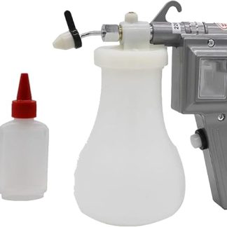 Pistola a spruzzo elettrica per la pulizia dei punti tessili, con pressione regolabile, per serigrafia e pulizia indumenti