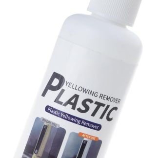 Practical Yellow Plastic Stain Remover Fast Acting Whitening Formula for Household Appliances, Furniture Renovation, Plastic Whitening Liquid