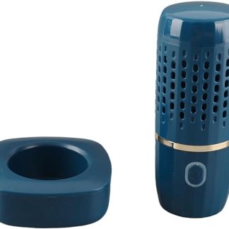 Pongnas Lavatrice per Verdure Ricarica USB Auto Capsule Purificatore di Frutta per Uso Blu | Portatile e (BLUE)