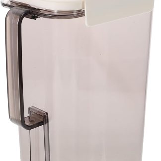 IMIKEYA Dispenser per detersivo liquido: bottiglia di plastica trasparente ricaricabile da 13,91x6,17 pollici per il bagno - Contenitore per lozione a prova di perdite per detersivo per bucato