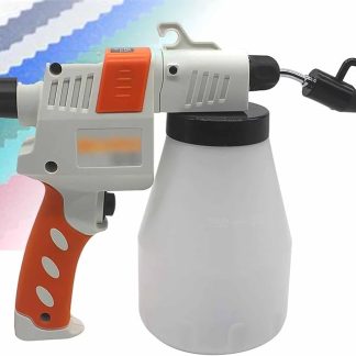Pistola elettrica per la pulizia dei punti con ugello per serigrafia, strumento per la pulizia dei tessuti, strumento portatile per la pulizia di tappeti e tappezzeria