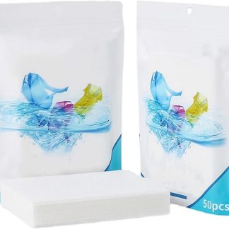 Laundry Board, Cleaning Sheet, Colour Absorbing Fibre, Trap Dye, Safe, Harmless, Reusable, Portable, Efficient for Dormitory