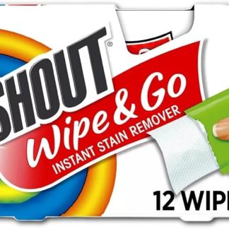 Shout Stain Remover Wipes 12ct