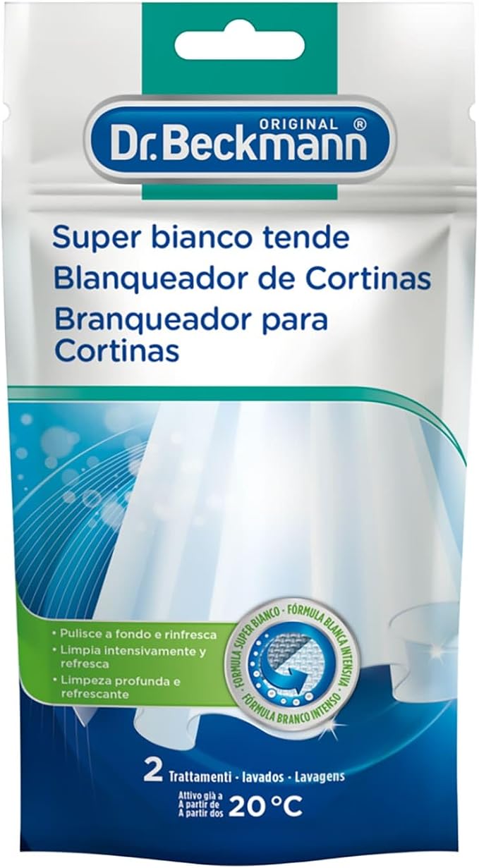 Dr. Beckmann | Super White Curtains | 80g