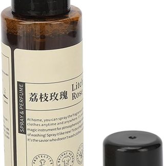 Litchi Rose Perfume Refreshing Fabric Spray Odor Eliminator Fine Mist Light Fragrance Perfumed Spray for Laundry 100 ml