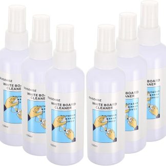 Veemoon Confezione da 6 spray per la pulizia della lavagna bianca, soluzion