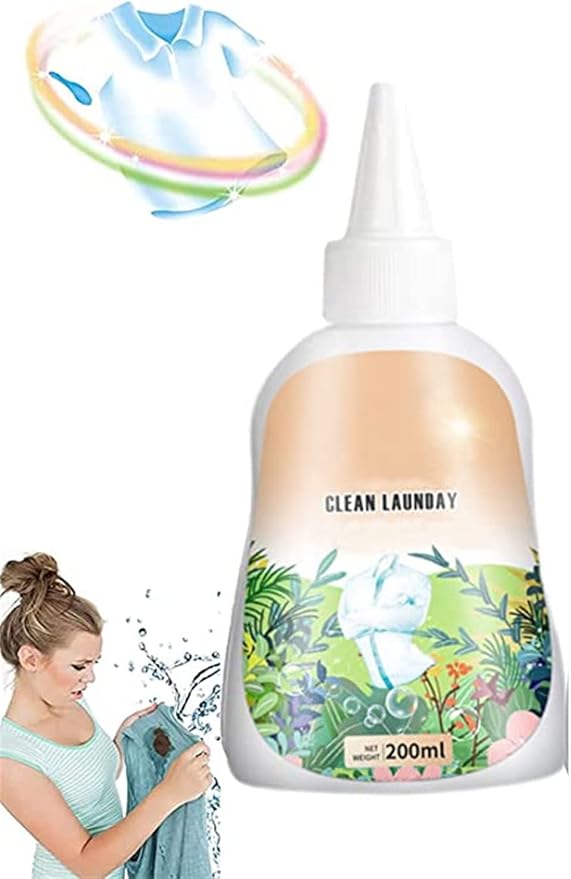 Clothes Stain Remover Cleaner Stubborn Garment Stain Remover Emergency Stain Remover for Oil Coffee Juice Stains 200ml (1 Piece)