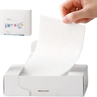 Colour-Catching Sheets, 30 Sheets Count for Washing Machine, Washing Protection, Stain Removal, Dark Clothes, Quilts, Travel Home