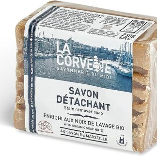 La Corvette, Marseille Soap Stain Remover Enriched with Wash Nuts 250 g