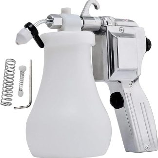 Pistola elettrica per la pulizia dei tessuti, spray ad alta pressione con ugello regolabile e impugnatura ergonomica, per la rimozione delle macchie su tessuti serigrafati