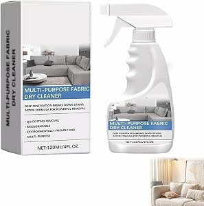 Spray Cleaner and Stain Remover for Sofa, Spray Cleaner for Sofas, Stain Remover for Fabrics for Sofas, Foam for Cleaning the Sofa, Without Rinsing, Multipurpose Fabric Protector