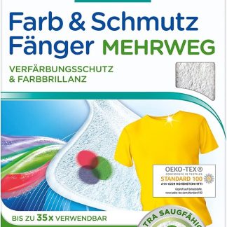 Dr. Beckmann Reusable Paint & Splash Guard Cloth | Long Lasting Colour Protection Up to 35 Washes, Reusable Cloth, Pack of 1 (1 x 1 Piece)