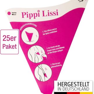 Disposable Urine Funnel for Women, Pack of 25, Hygienic Solution for Travel and Outdoor Toilets