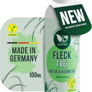 Stain Free [Makeup & Cosmetics] | Vegan Stain Remover for Clothes | Removes Lipsticks, Foundation & Co. | Enzyme Free, Microplastic Free, Fragrance Free | Made in Germany