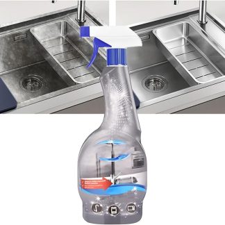Yosoo Health Gear Stainless Steel Rust Remover Non-Ionic Surfactant Cleaner 550ml Tap Sink Shower Bathroom Quick Stain Remover