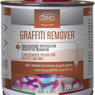 Faber Graffiti Remover - Graffiti Remover for Tiles and Natural Stone Surfaces 750 ml