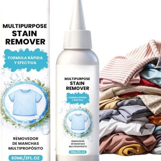 Stain Cleaner – 60 ml Laundry Degreaser Spray, Oil Stain Cleaner Spray – For Office, Travel, Holiday, Shirts, Skirts, Tops, Sweatshirts, Coats