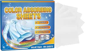 Anti-Colouring Sheets for Laundry Pads Absorbent Care