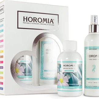 HOROMIA Horotwins Perfuma Laundry 250 ml and Deo Tessuti Spray 250 ml - Infinite White Gift Box
