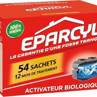 Eparcyl - 54 x Septic Tank Biological Activator Bags (12 Months Treatment)